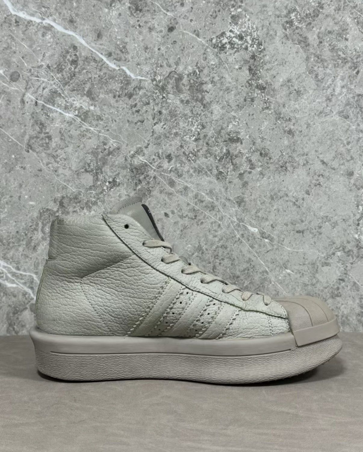 Rick Owens Rick Owens x adidas Chunky Shell-Toe Sneakers Size US 9.5 / EU 42-43 - 4 Thumbnail