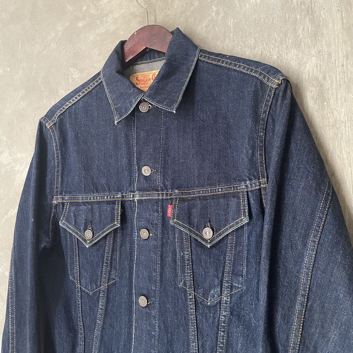 Sugar Cane × Toyo Enterprises Sugarcane 14.25Oz Denim Trucker Jacket Type 3 Model 1962 Size US M / EU 48-50 / 2 - 3 Thumbnail