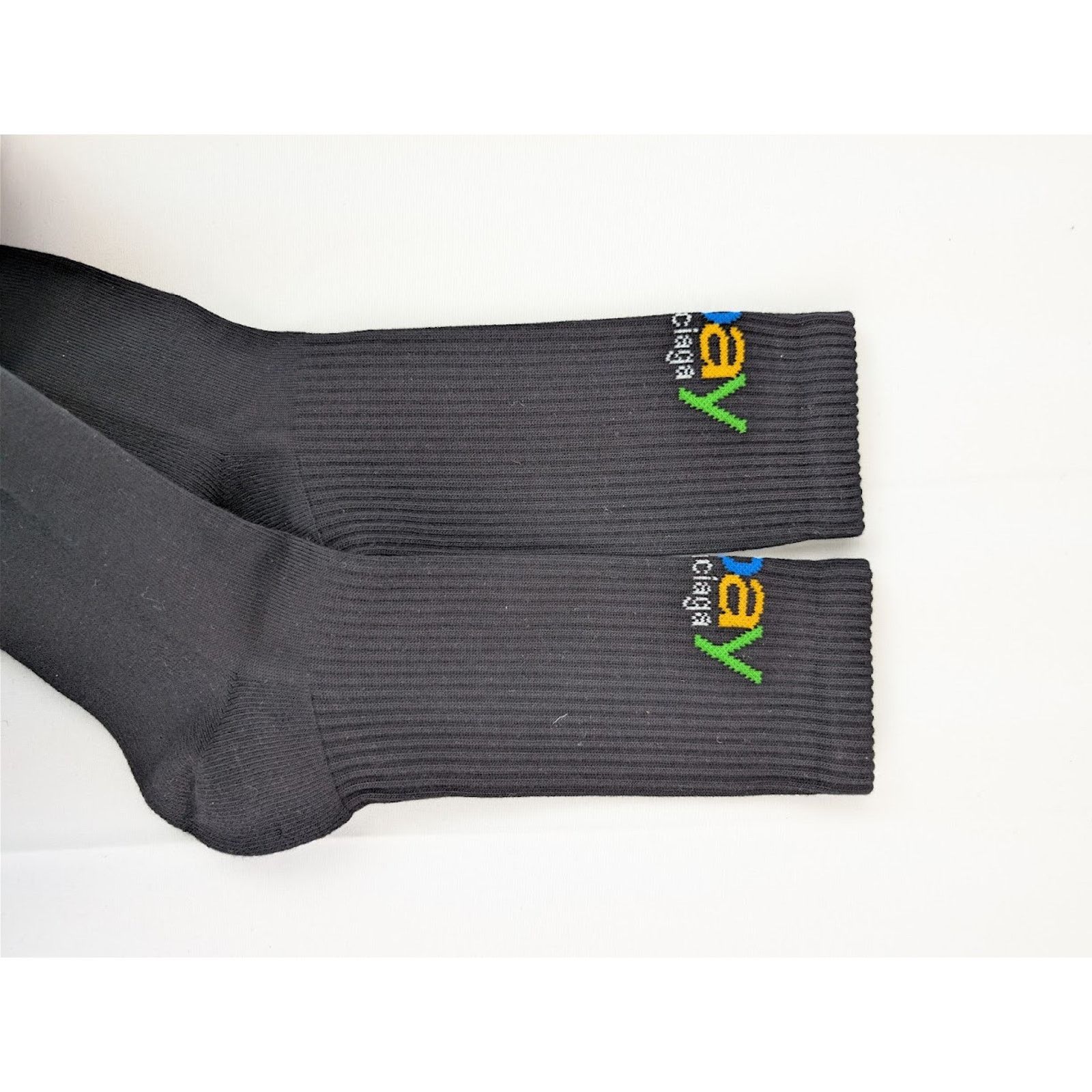 Balenciaga o1rshd1 Size: XL / Cotton Ebay Socks in Black/Multicolor Size ONE SIZE - 6 Thumbnail