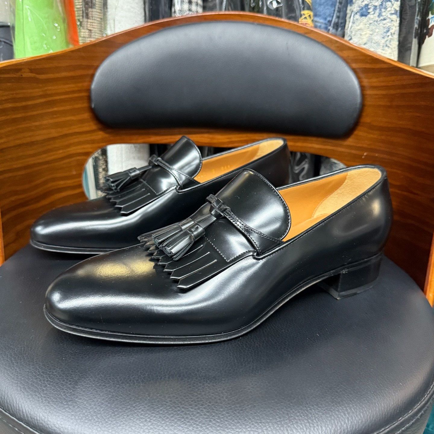 Gucci Gucci Formal Black Lowtop Sneakers 42 Men Size US 9 / EU 42 - 1 Thumbnail