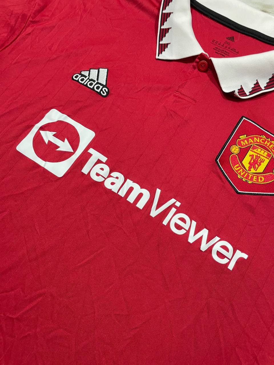 Adidas Adidas Manchester United 2022 2023 Home Shirt Soccer Jersey Size US XXL / EU 58 / 5 - 5 Thumbnail
