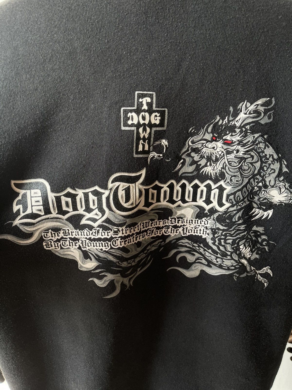 Dogtown 90s Dog Town Faded Dragon Print Sweatshirt C1 Size US M / EU 48-50 / 2 - 6 Thumbnail