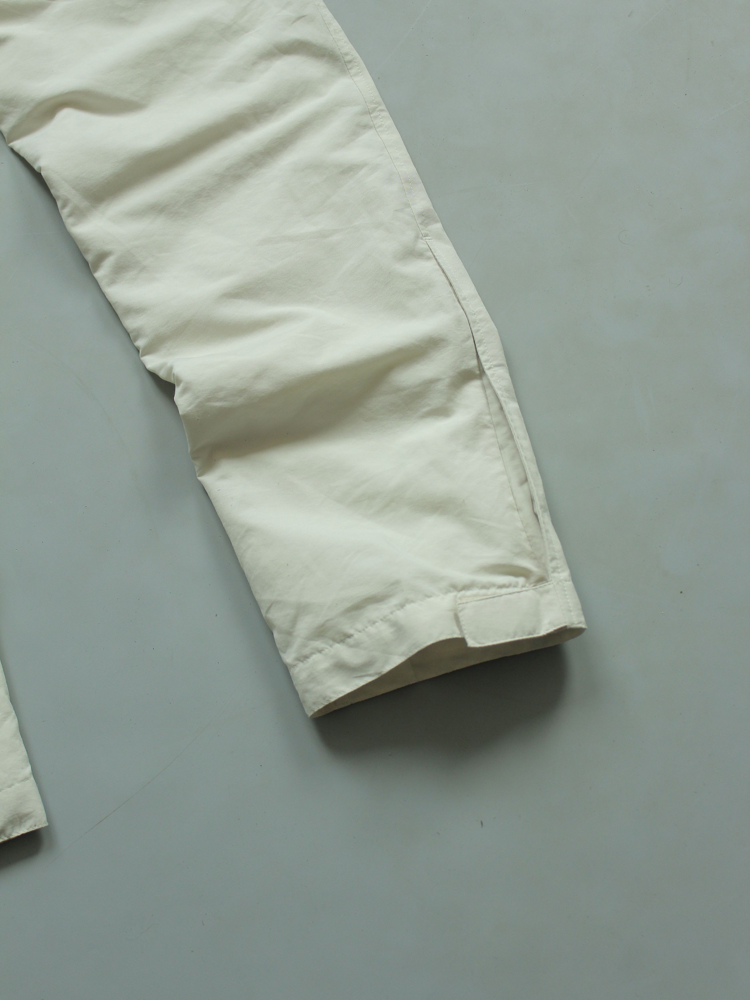 Nike × Vintage Nike Vintage Youth M Womens XS-S Beige Milky Pants Swoosh Size 28" / US 6 / IT 42 - 5 Thumbnail
