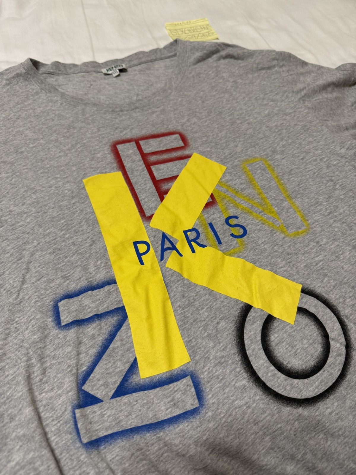 Kenzo Kenzo Logo Tee Size US XXL / EU 58 / 5 - 2 Thumbnail