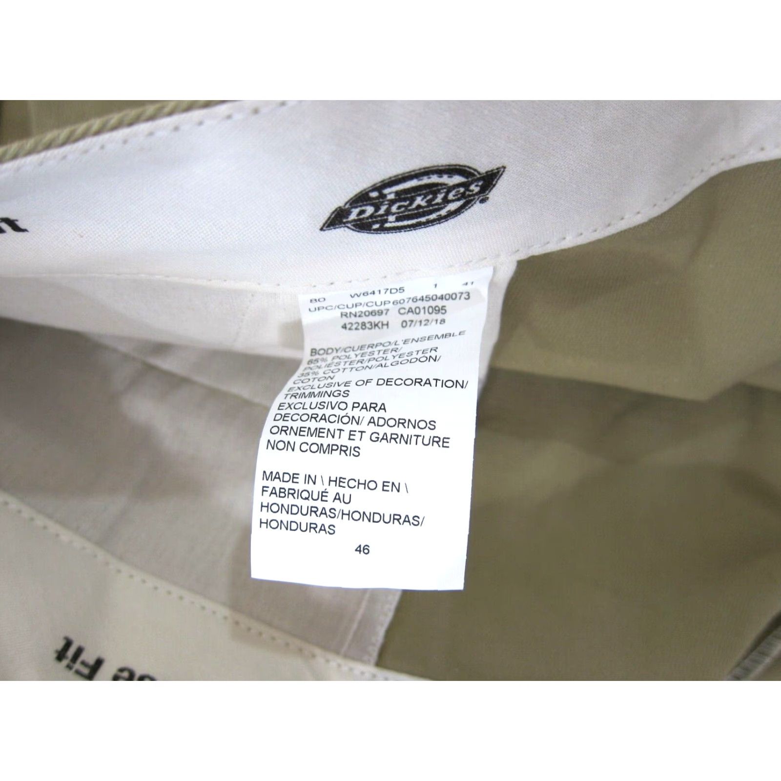 Dickies Dickies Heavy Cotton Brown Flat Front Chino Cargo Bermuda Short Men 46 Size US 30 / EU 46 - 4 Thumbnail