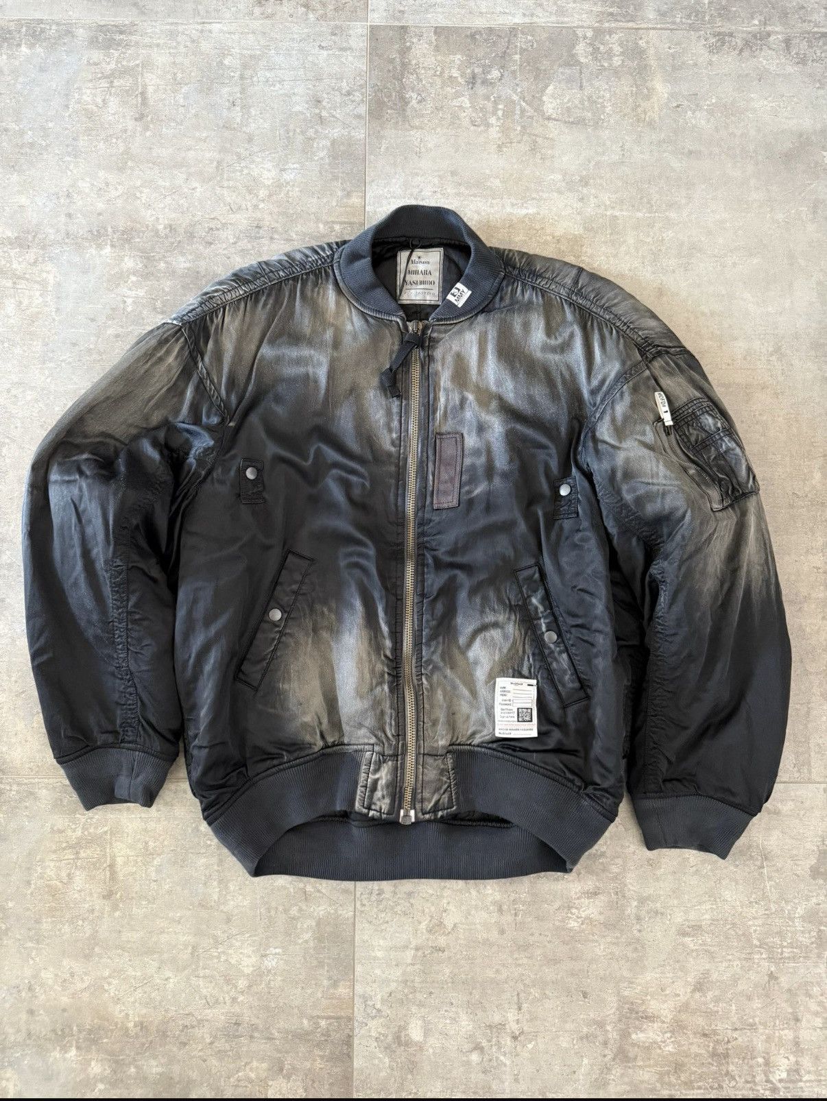 Maison MIHARA YASUHIRO Maison Mihara Yasuhiro bomber denim Size US L / EU 52-54 / 3 - 2 Thumbnail