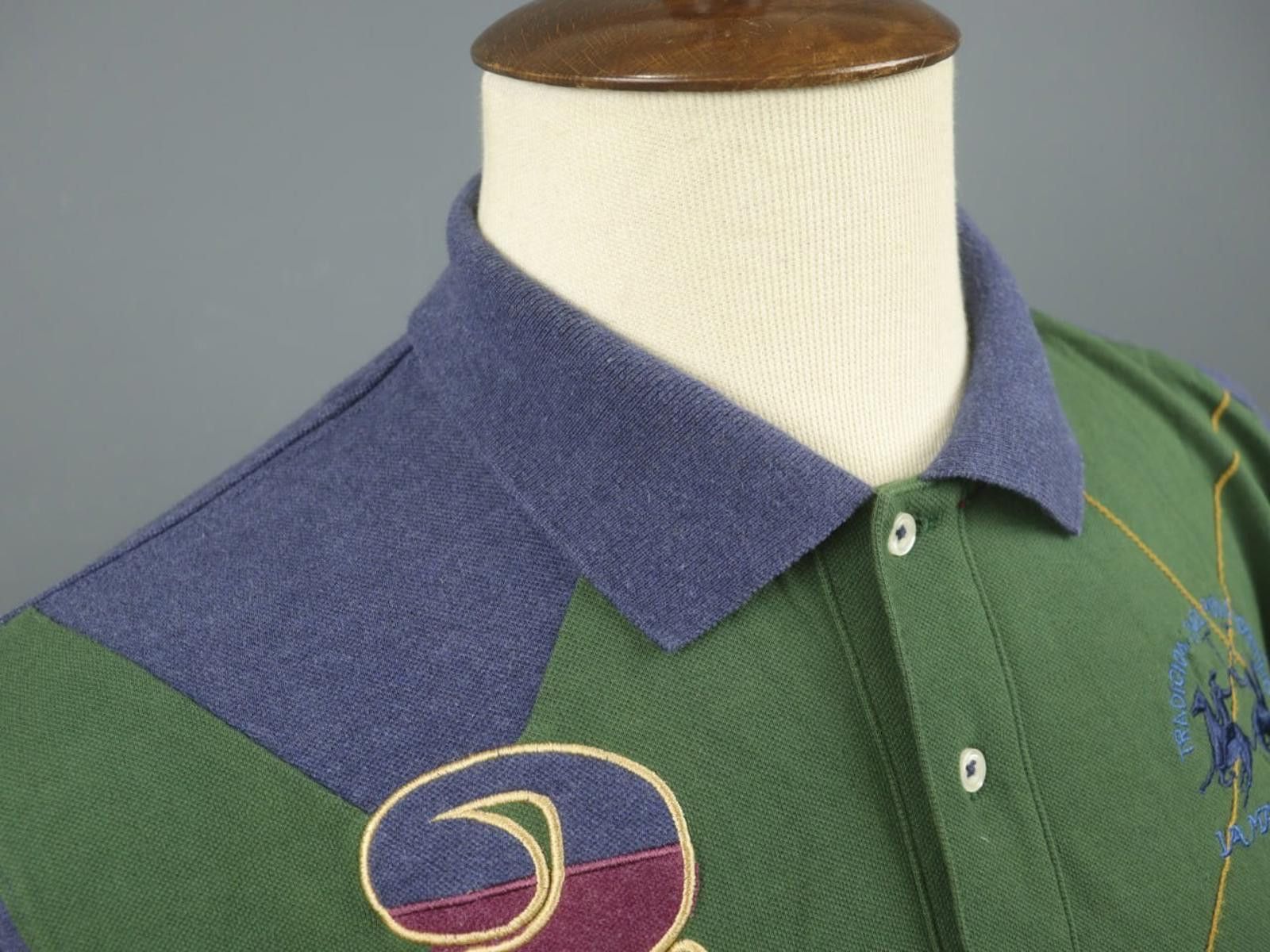 La Martina LA MARTINA Buenos Aires Multi Cotton Polo Shirt Size M Size US M / EU 48-50 / 2 - 9 Thumbnail