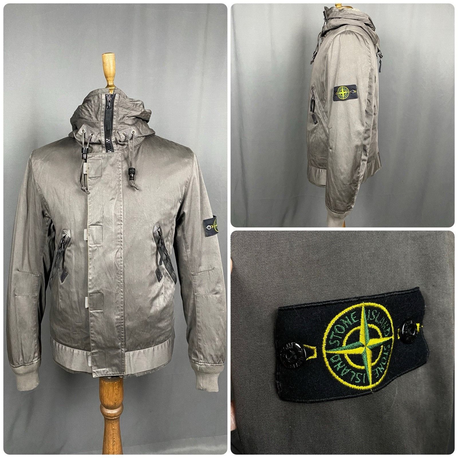 Stone Island STONE ISLAND SS08 ◇ PRISMATIC SILK JACKET | Grailed