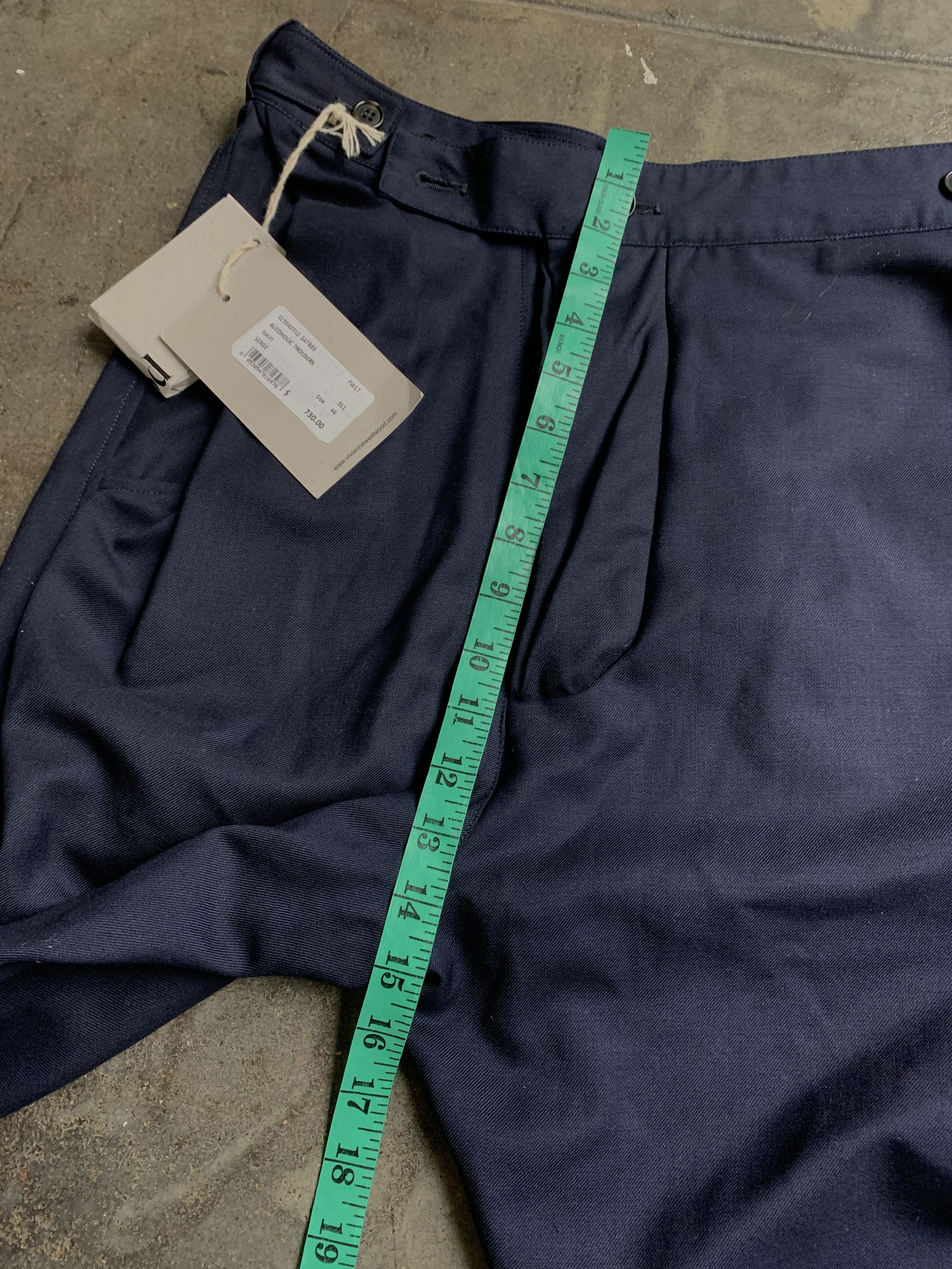 Vivienne Westwood Brand New 2017 Multi Fabric 730$ Alcoholic Trousers Size US 30 / EU 46 - 12 Thumbnail