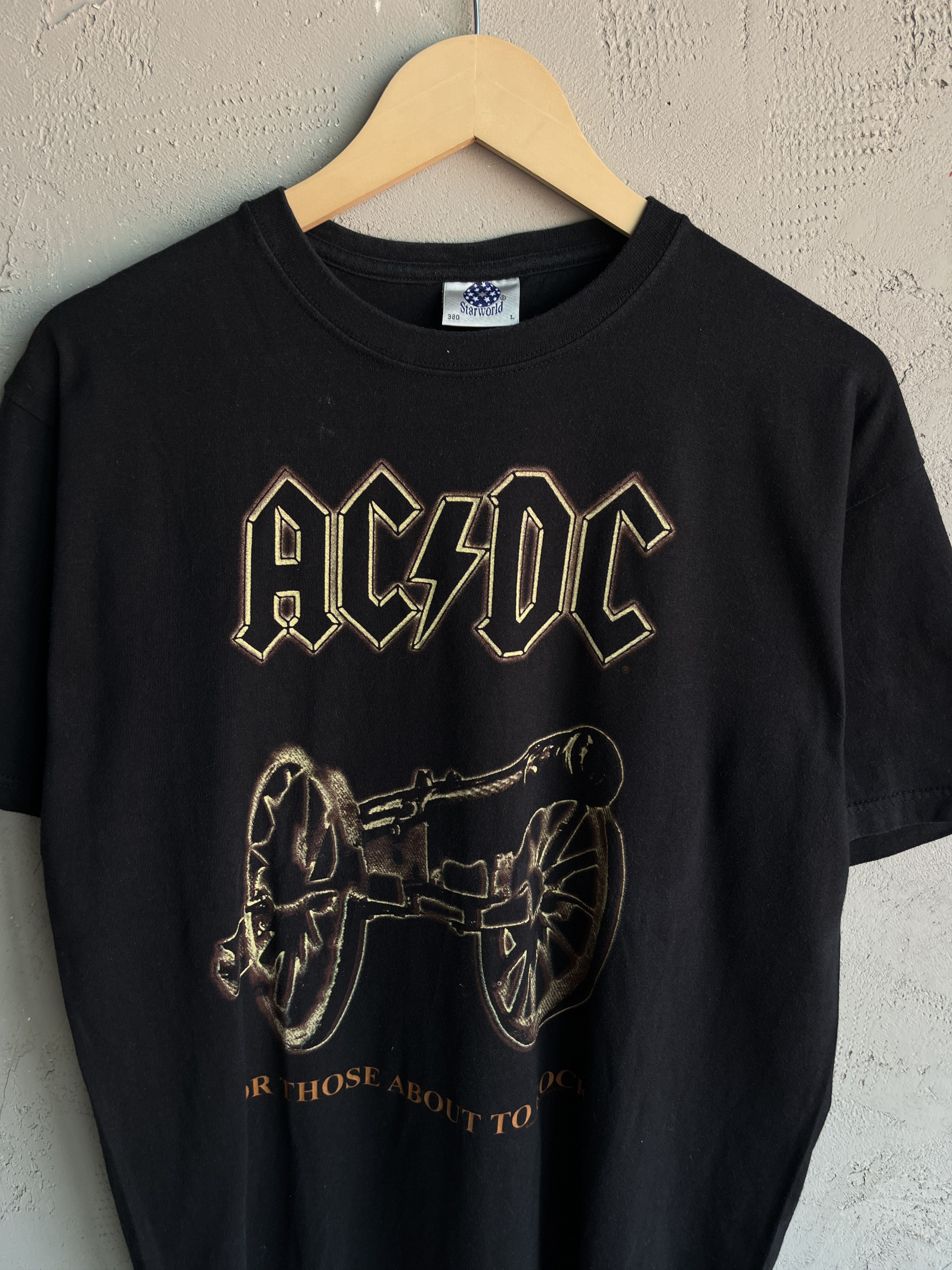 AC/DC ACDC 1999 For Those About to Rock We Salute You Rock T Shirt Size US L / EU 52-54 / 3 - 2 Thumbnail