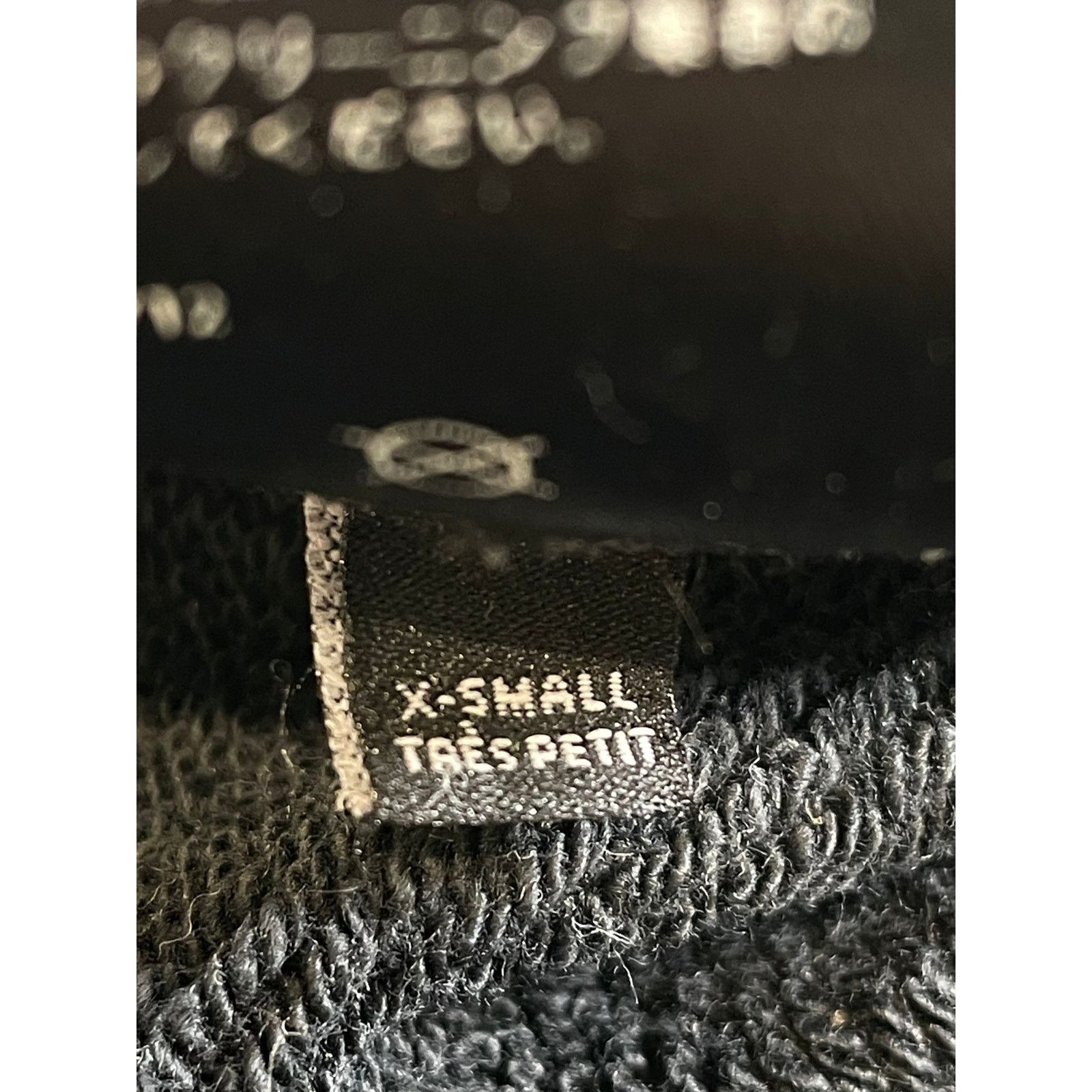Amiri Amiri Leather Arc Logo Crewneck Black Sweatshirt Size US XS / EU 42 / 0 - 6 Thumbnail