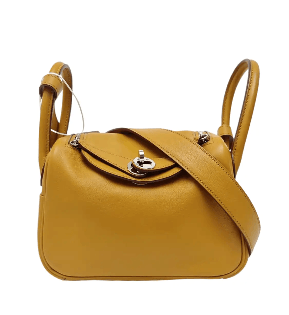 Hermes Hermes Lindy linen Swift cowhide leather shoulder bag silver hardware Y Size ONE SIZE - 1 Thumbnail
