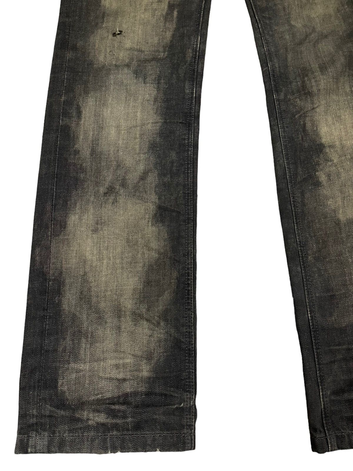 Japanese Brand Vintage Japanese Semantic Design Faded Wash Style Jeans Size US 32 / EU 48 - 5 Thumbnail