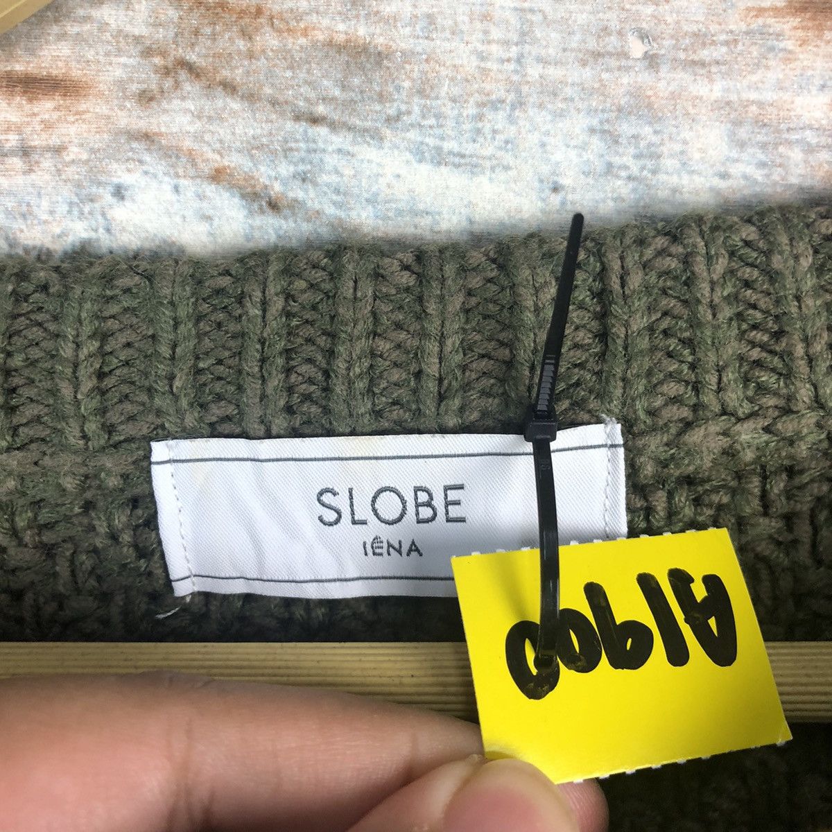 Homespun Knitwear Slobe Green vintage Knitwear #A1900 Size US M / EU 48-50 / 2 - 9 Thumbnail