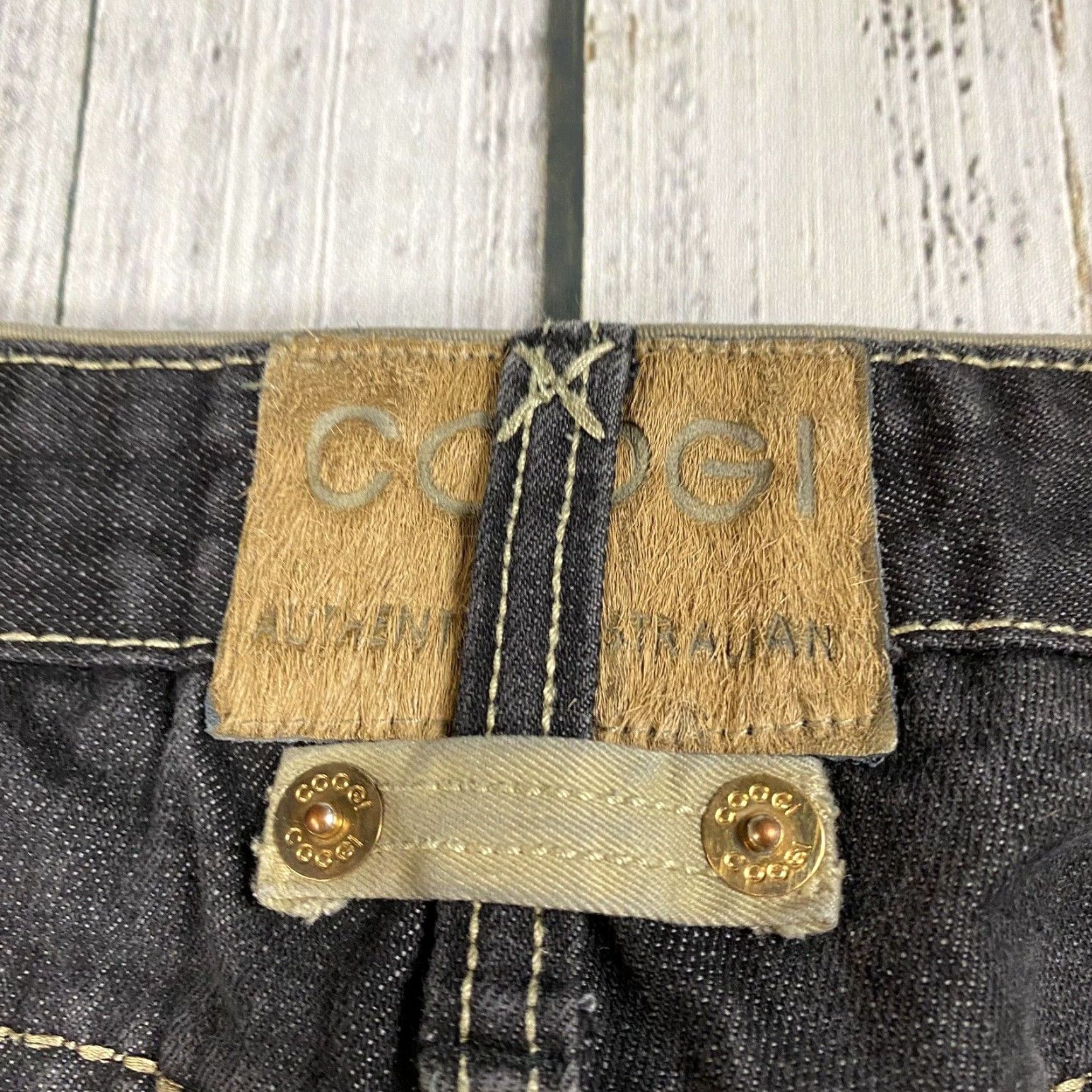 Coogi VINTAGE COOGI 90s EMBROIDERED VIRGIN MARY BLACK DENIM JEANS 40X34 MENS Size US 40 / EU 56 - 4 Thumbnail
