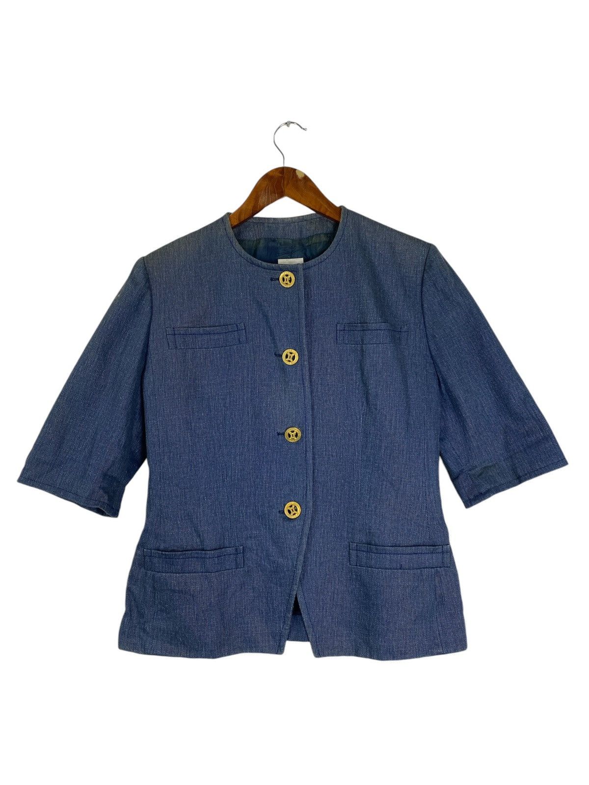 Celine × Vintage Vintage Celine Paris denim jacket Size M / US 6-8 / IT 42-44 - 1 Thumbnail