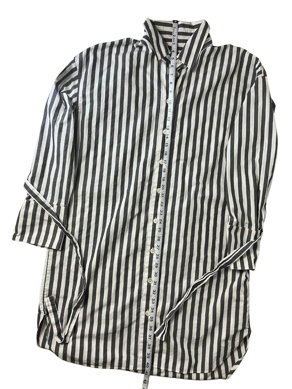 Banana Republic Banana Republic Striped Shirt Dress XL Tall Cotton Size XL / US 12-14 / IT 48-50 - 5 Thumbnail