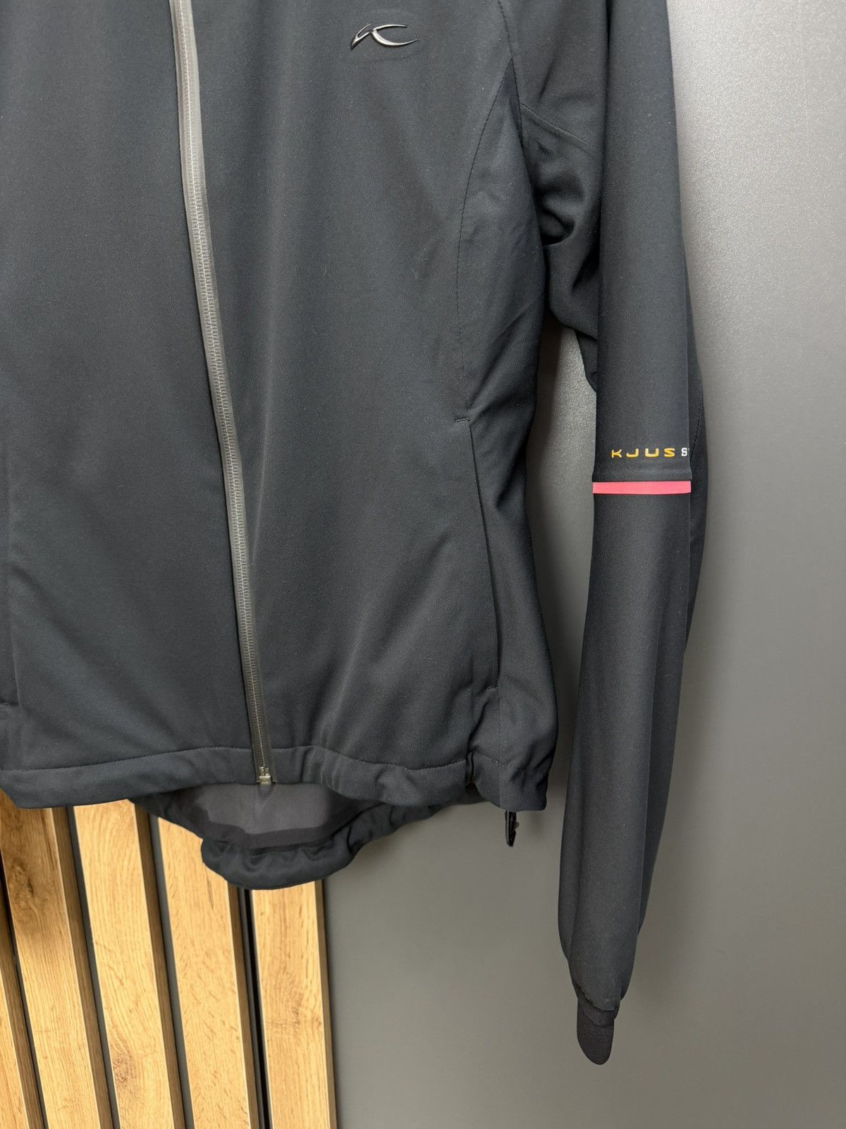 KJUS KJUS Systems Softshell Jacket Black Lightweight Zip Up Size S / US 4 / IT 40 - 3 Thumbnail