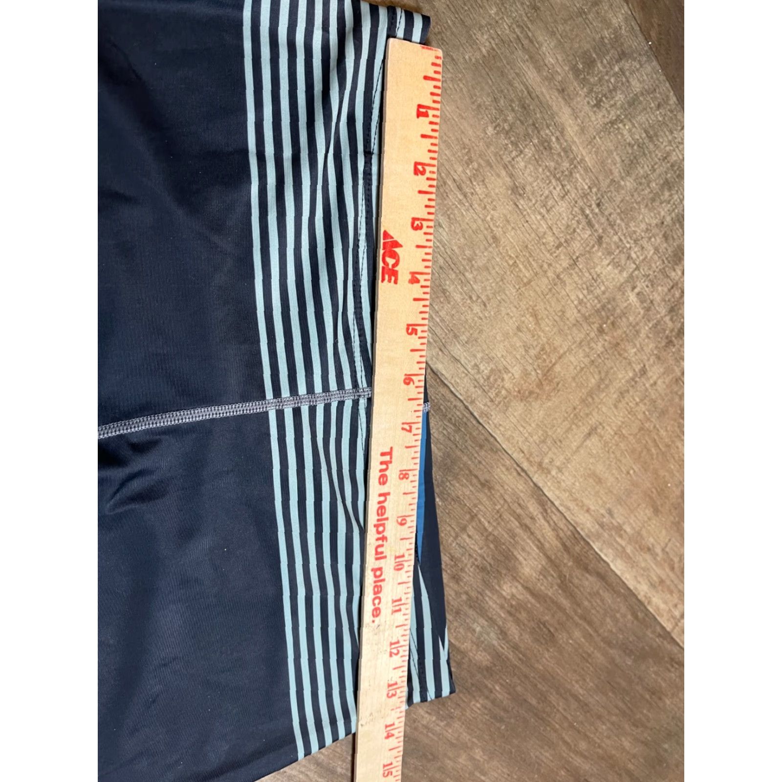 Vintage Original Watermen Swim Trunks Striped Mens Beach Shorts 28 Black Lifeguard Beach Sports Adults Mens Size US 28 / EU 44 - 3 Thumbnail