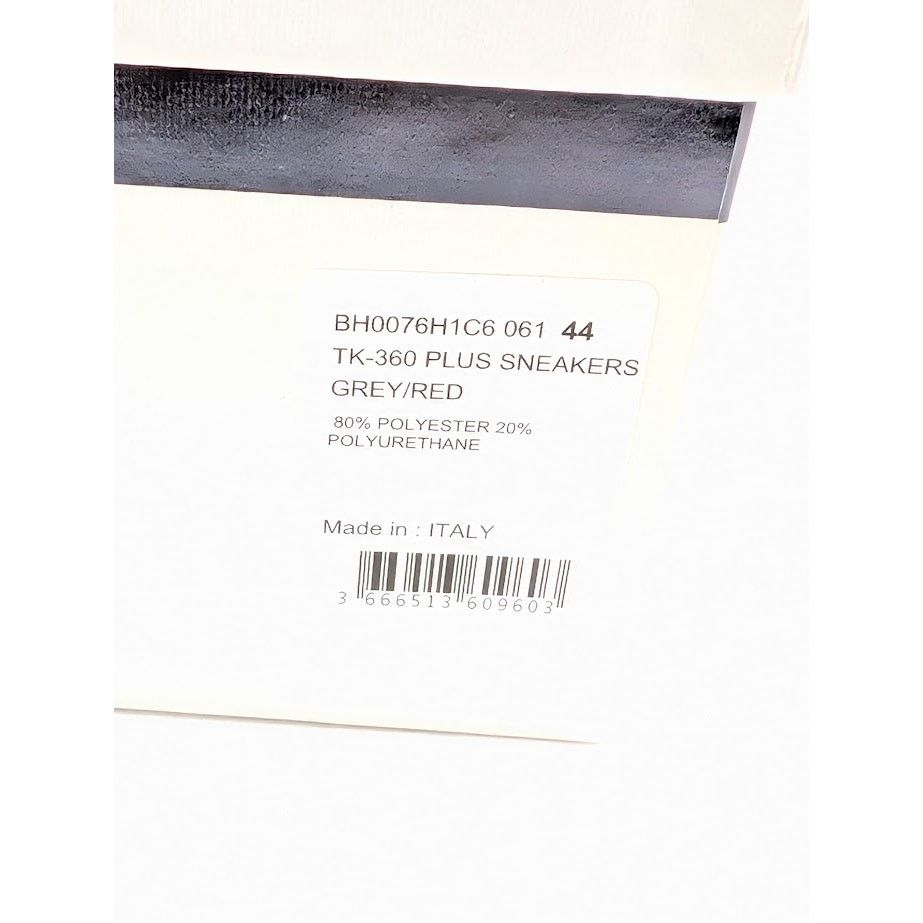 Givenchy o1rshd1 TK-360 Plus Sneakers in Grey/Red Size US 11 / EU 44 - 23 Thumbnail