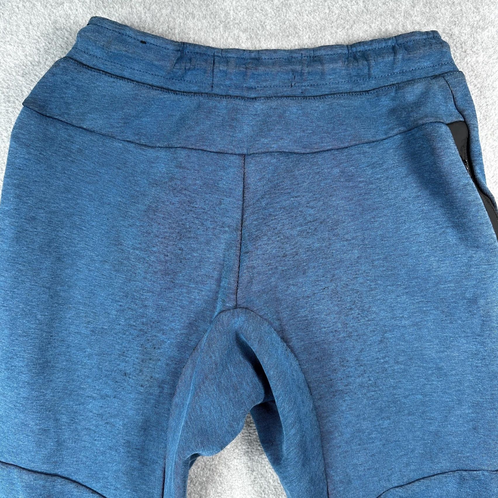 Nike Nike Tech Fleece Pants Mens Small Blue Joggers Sweatpants Zip Pocket 805162-457 Size US 29 - 7 Thumbnail