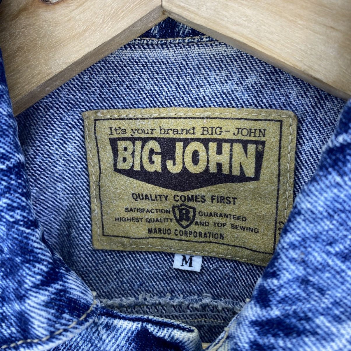 Big John VTG 90’s Big John Acid Wash Cropped Denim Jacket Size M / US 6-8 / IT 42-44 - 8 Thumbnail