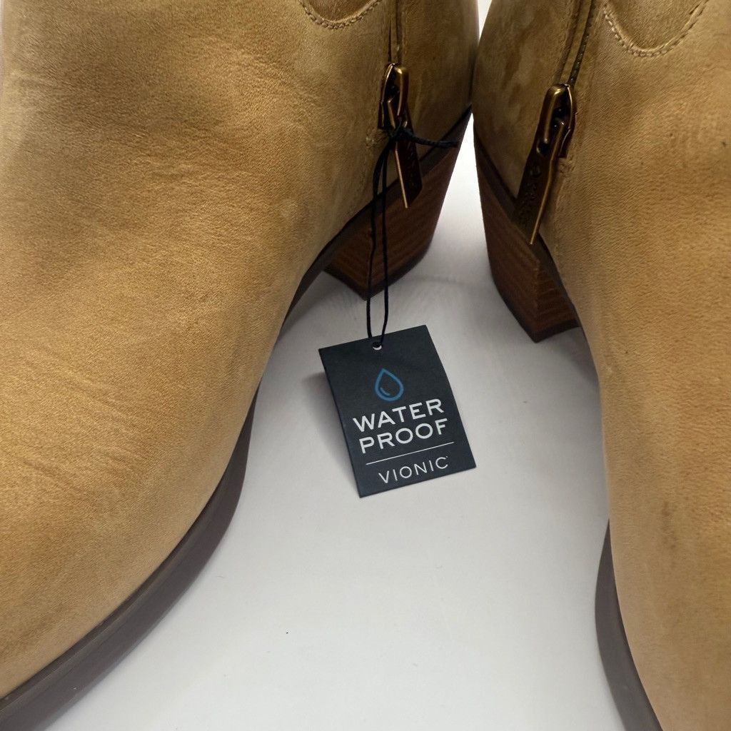 Vionic Women's Vionic Shantelle Boots Size 9.5W Tan Size US 9 / IT 39 - 4 Thumbnail