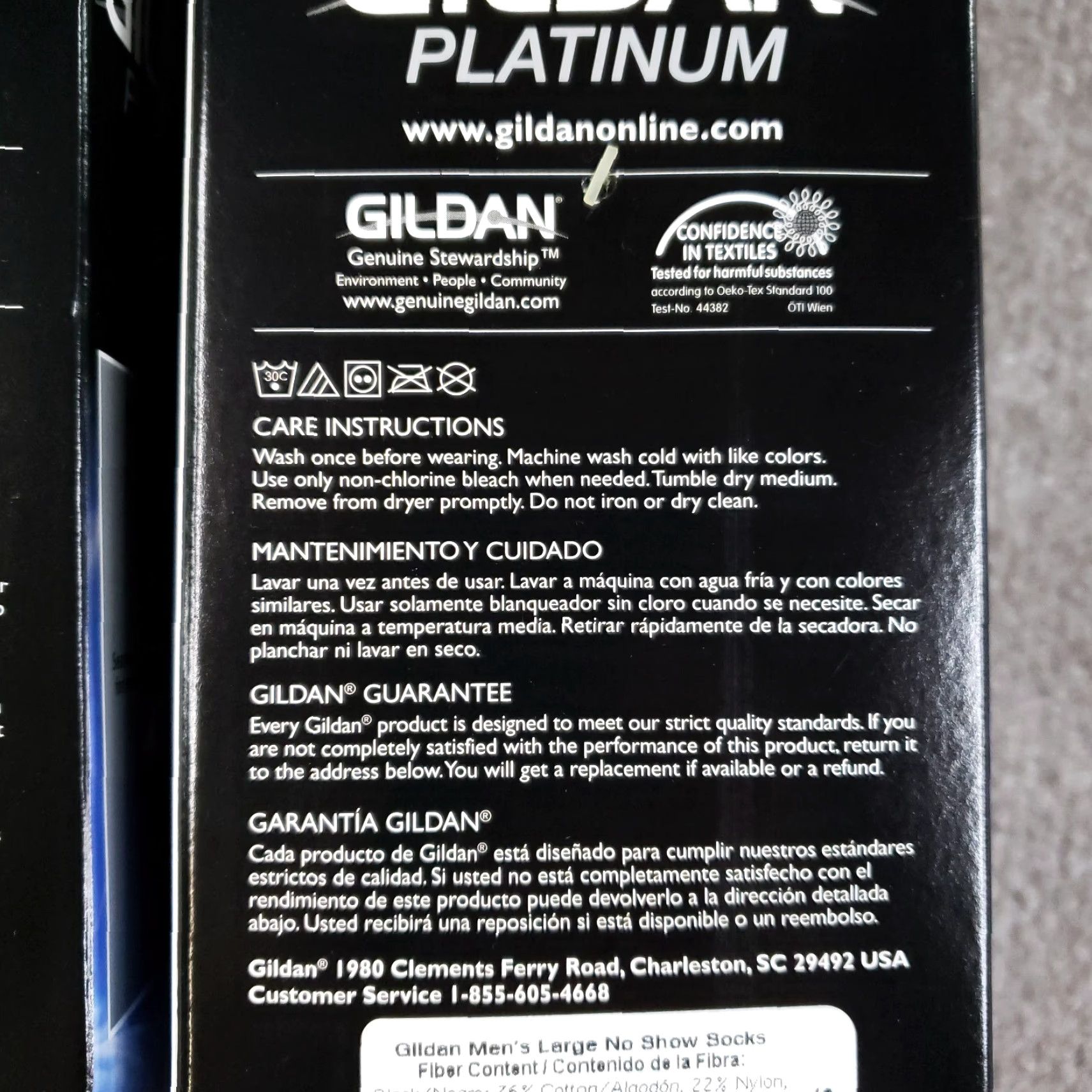 Gildan GILDAN Men Sock No Show 12 Pairs Black 6-12 Comfort Moisture Wicking Arch Support Athletic Socks Size ONE SIZE - 5 Thumbnail