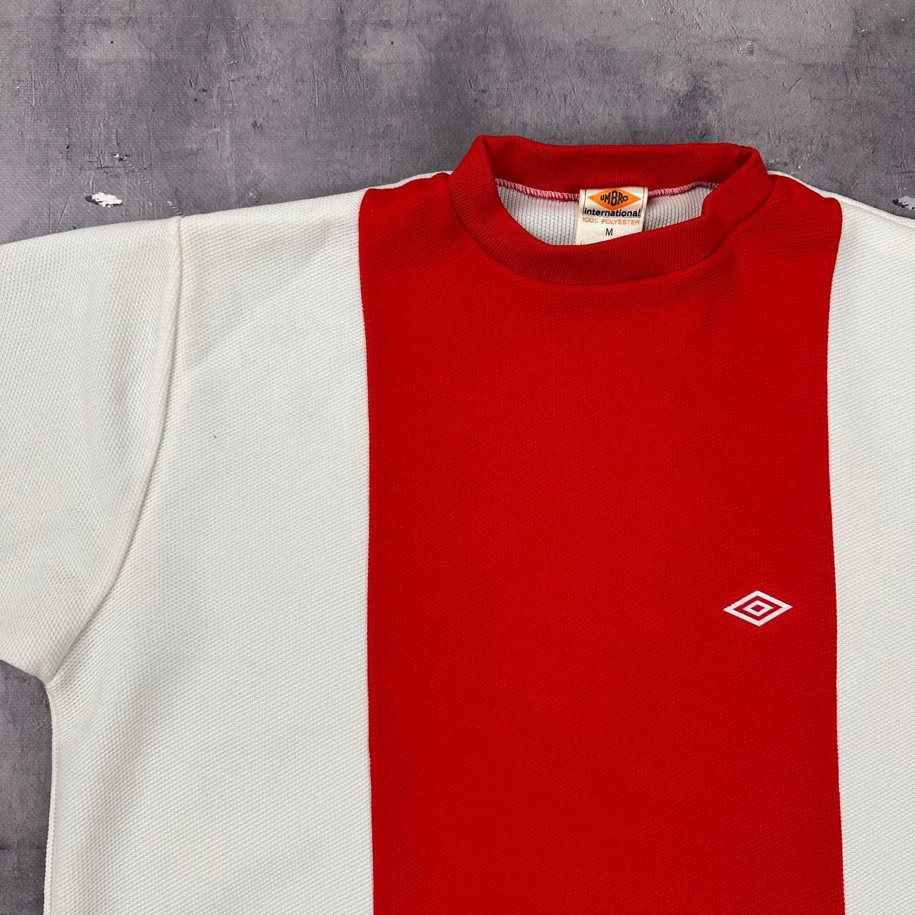 Umbro Rare! Vintage Ajax Amsterdam Umbro 80s Jersey Longsleeve Size US M / EU 48-50 / 2 - 3 Thumbnail