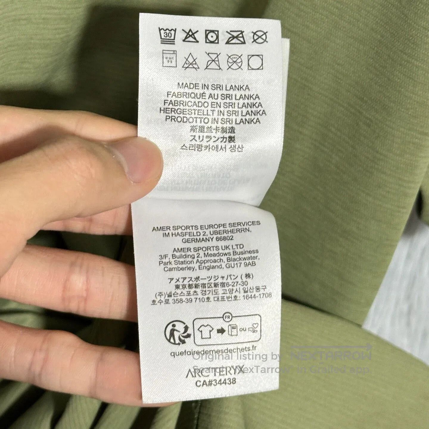 Arc'teryx Arcteryx Cormac 1/4 Zip Short Sleeve Tee. Size US XL / EU 56 / 4 - 7 Thumbnail