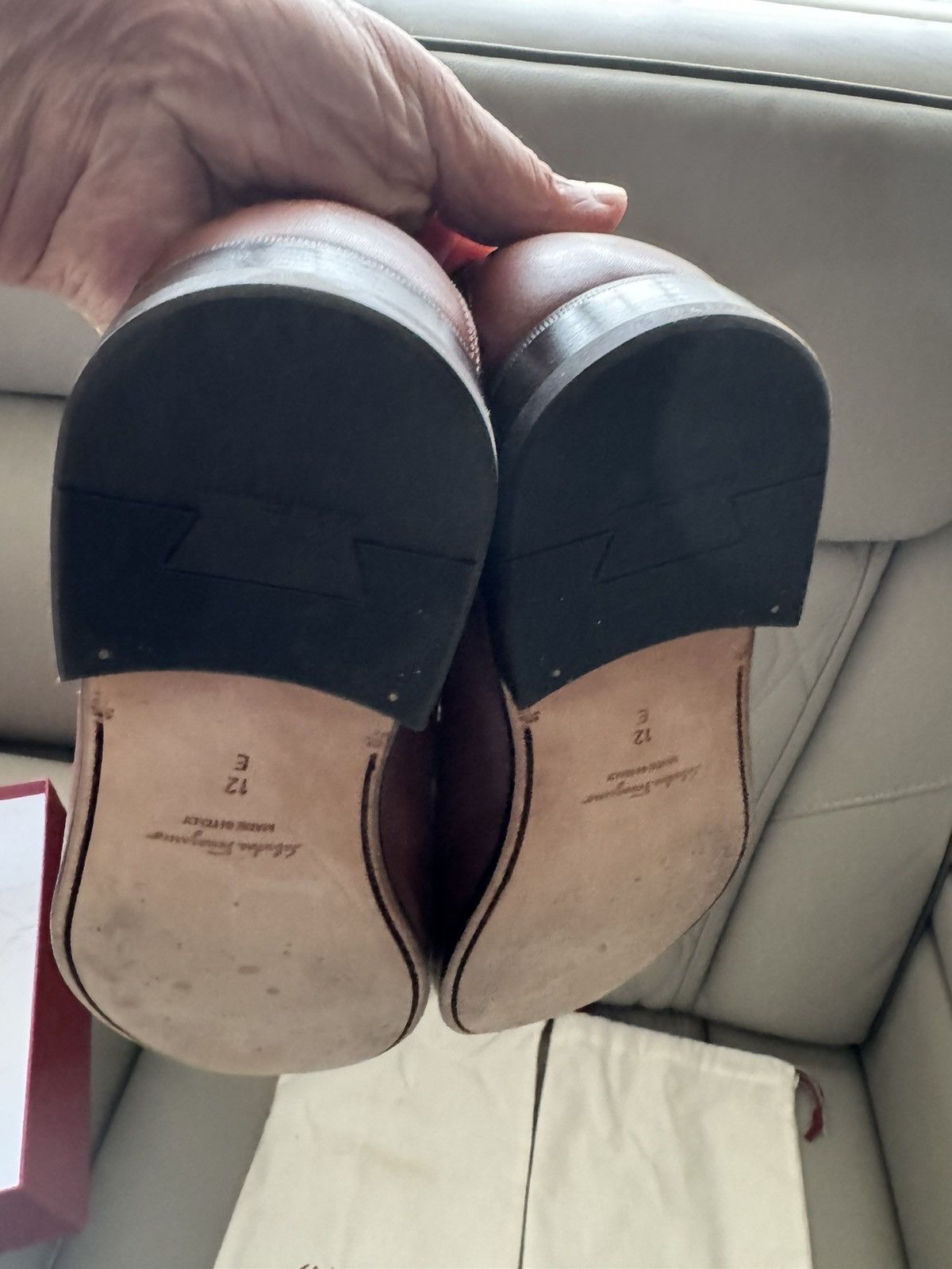 Salvatore Ferragamo AG U 06566 Size US 12 / EU 45 - 4 Thumbnail