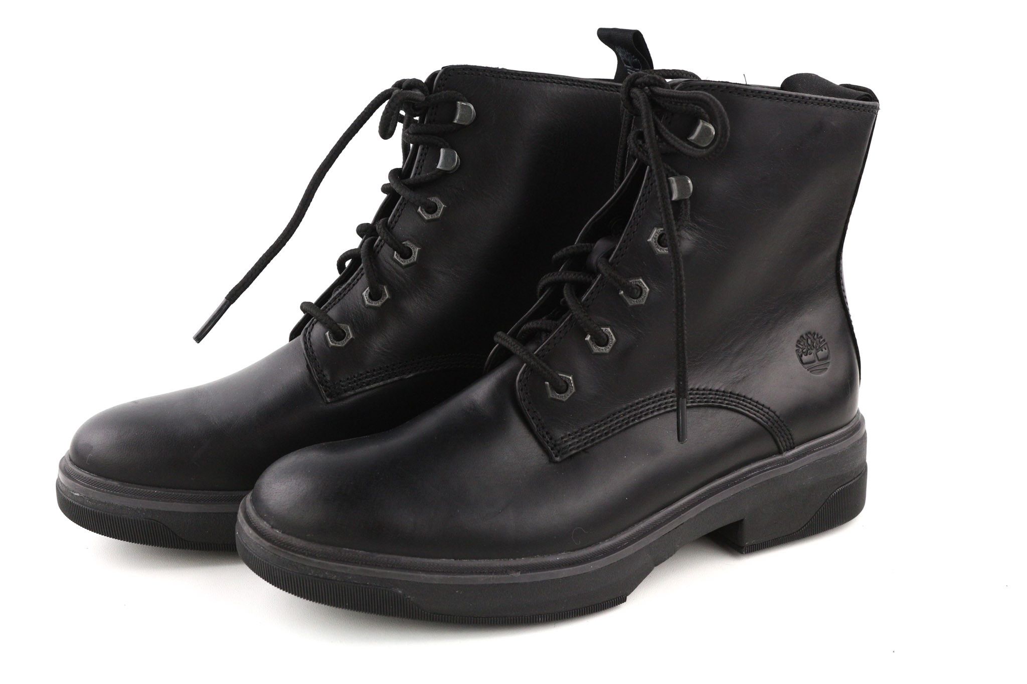 Timberland A1YS4-A4919 EU39/39.5 Black Leather Lace Boots Shoes 81162 Size US 8 / IT 38 - 4 Thumbnail