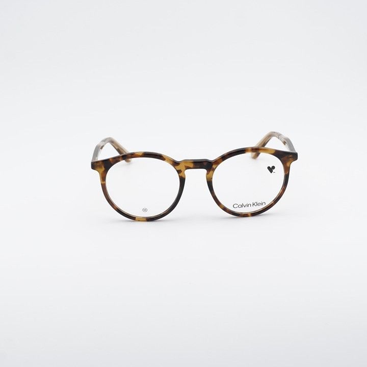 Calvin Klein Calvin Klein CK23515 240 Eyeglasses Havana/Light Brown 50mm Size ONE SIZE - 6 Thumbnail