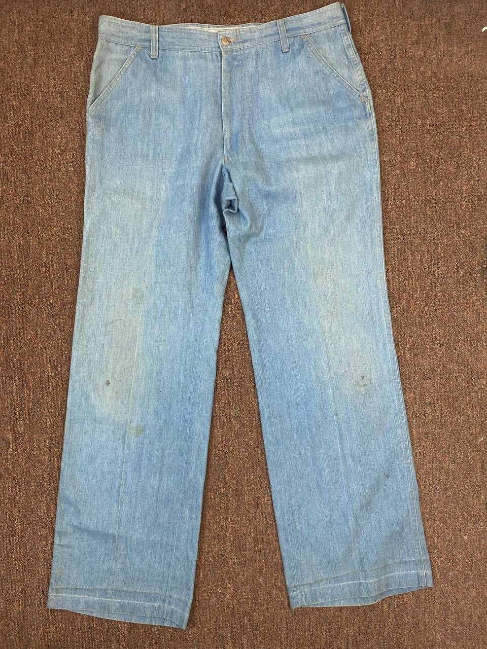 Levi's vintage levis tailored for men baggy denim scovill zipper Size US 36 / EU 52 - 6 Thumbnail