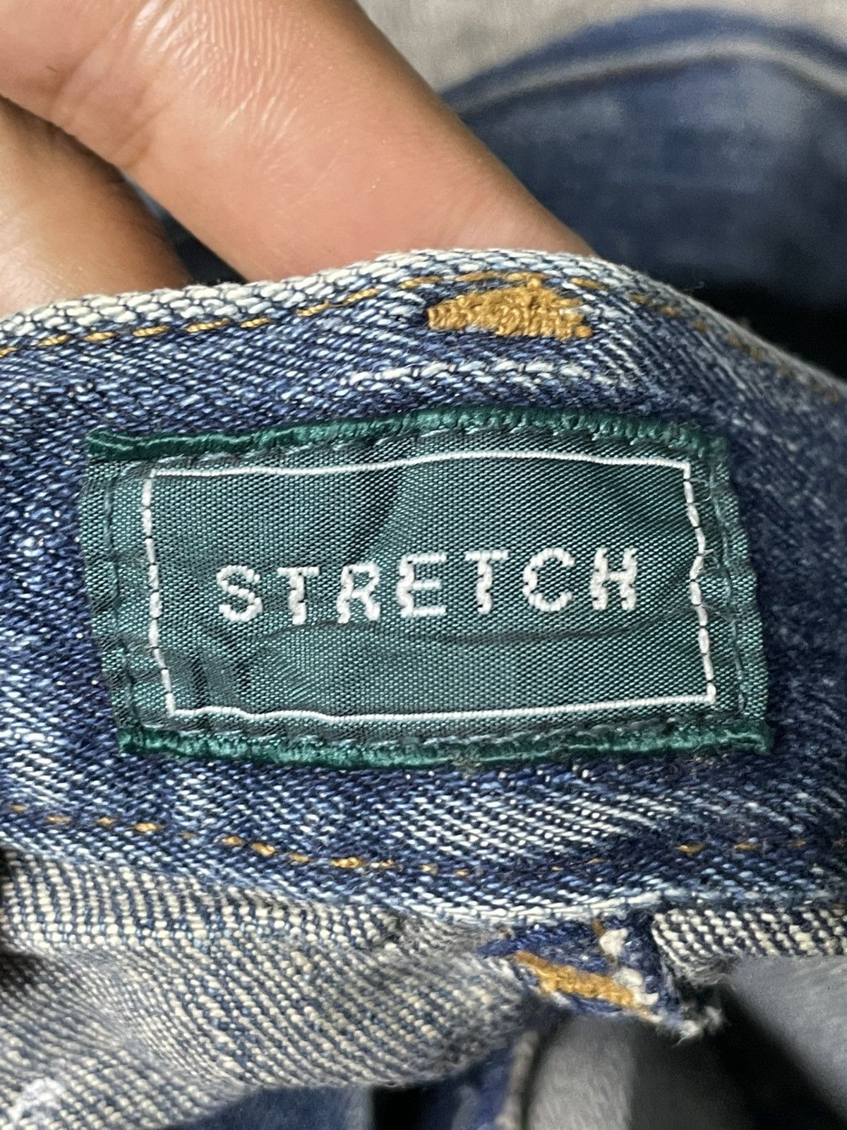 Japanese Brand × Vintage STRETCH Japanese Brand Mermaid Jeans Skirt (83) Size 26" / US 2 / IT 38 - 11 Thumbnail