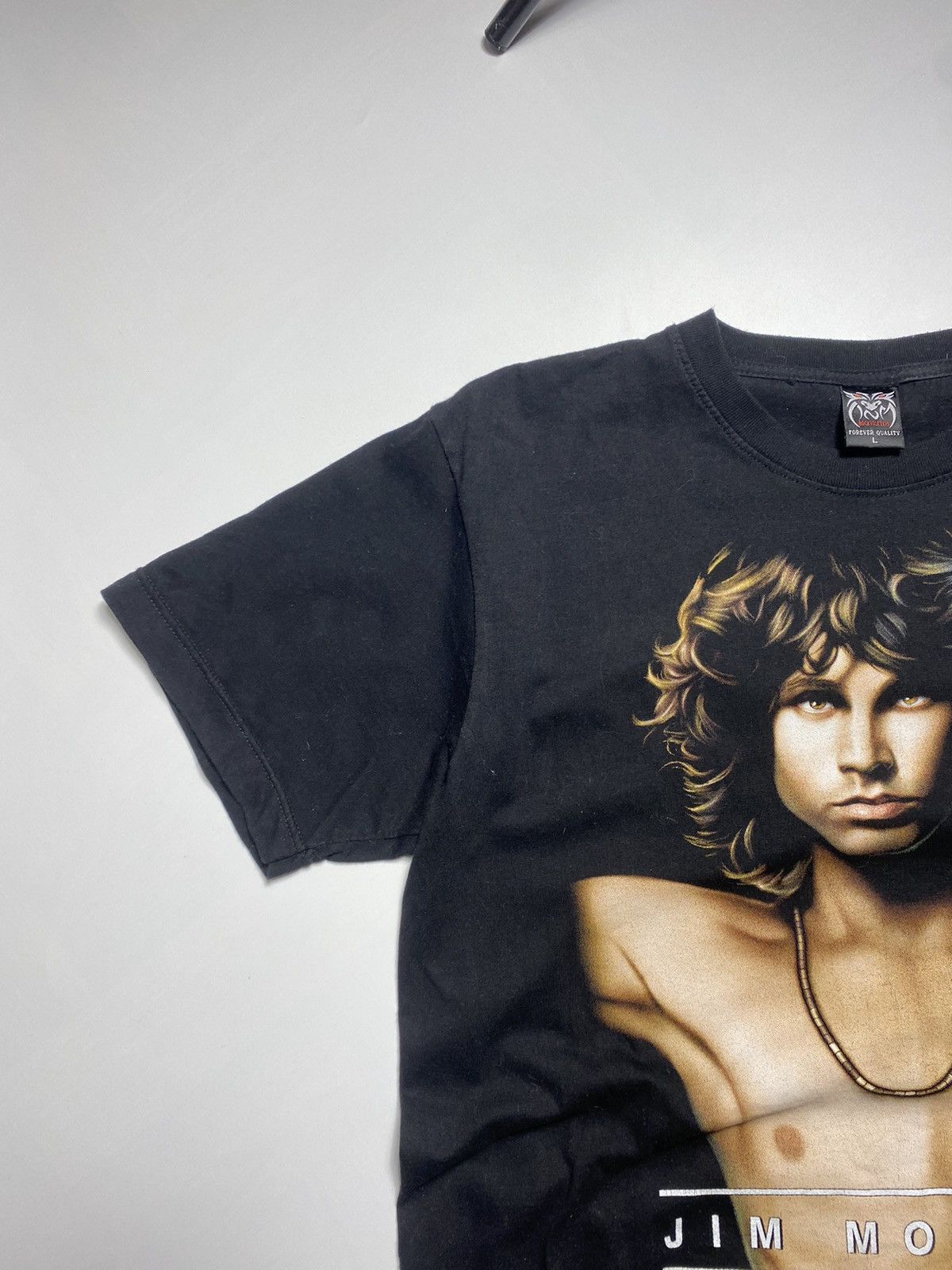 Band Tees Vintage Y2k Jim Morison The Doors Memorial t-shirt tee Size US L / EU 52-54 / 3 - 2 Thumbnail