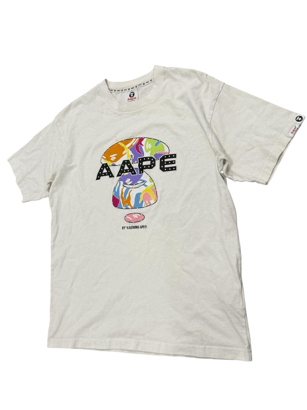 Aape Bape aape multi colored graphic t shirt Size US M / EU 48-50 / 2 - 3 Thumbnail