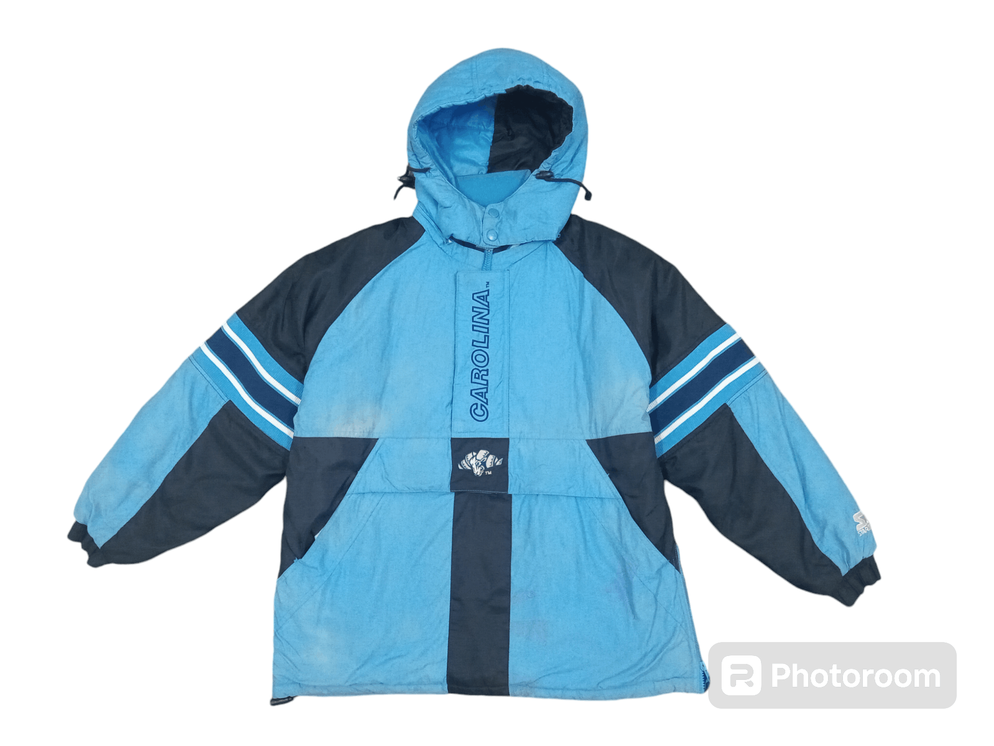 NFL × Sports Specialties × Starter Vintage 90's North Carolina Tar Heels Starter Anorak Jacket Size US M / EU 48-50 / 2 - 1 Thumbnail