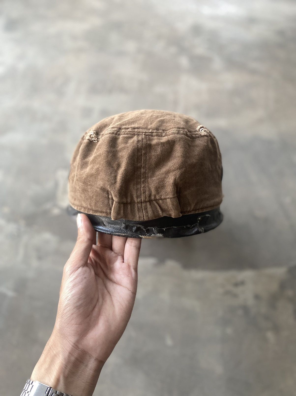 Japanese Brand STUDDED PATROL CADET CAP Size ONE SIZE - 6 Thumbnail