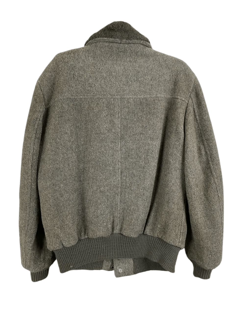 Vintage Vintage ABERDEEN Usa Bomber Wool Jacket Size US L / EU 52-54 / 3 - 3 Thumbnail