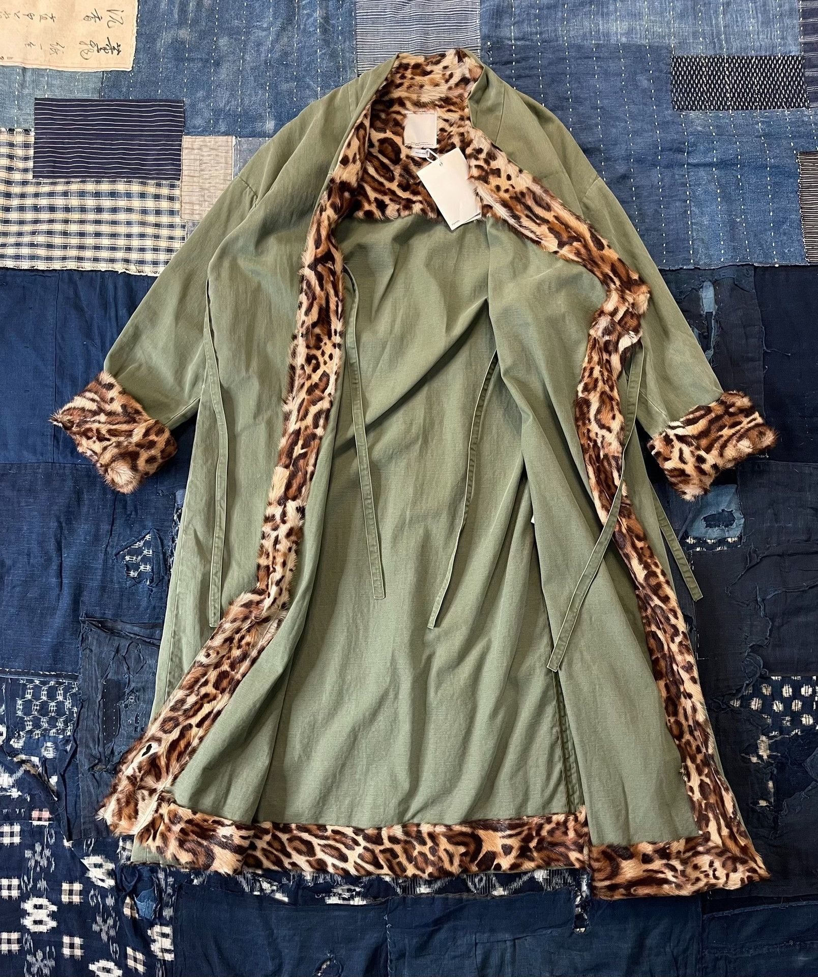 Visvim VISVIM 12AW LHAMO ROBE Leopard Print Size US M / EU 48-50 / 2 - 1 Thumbnail