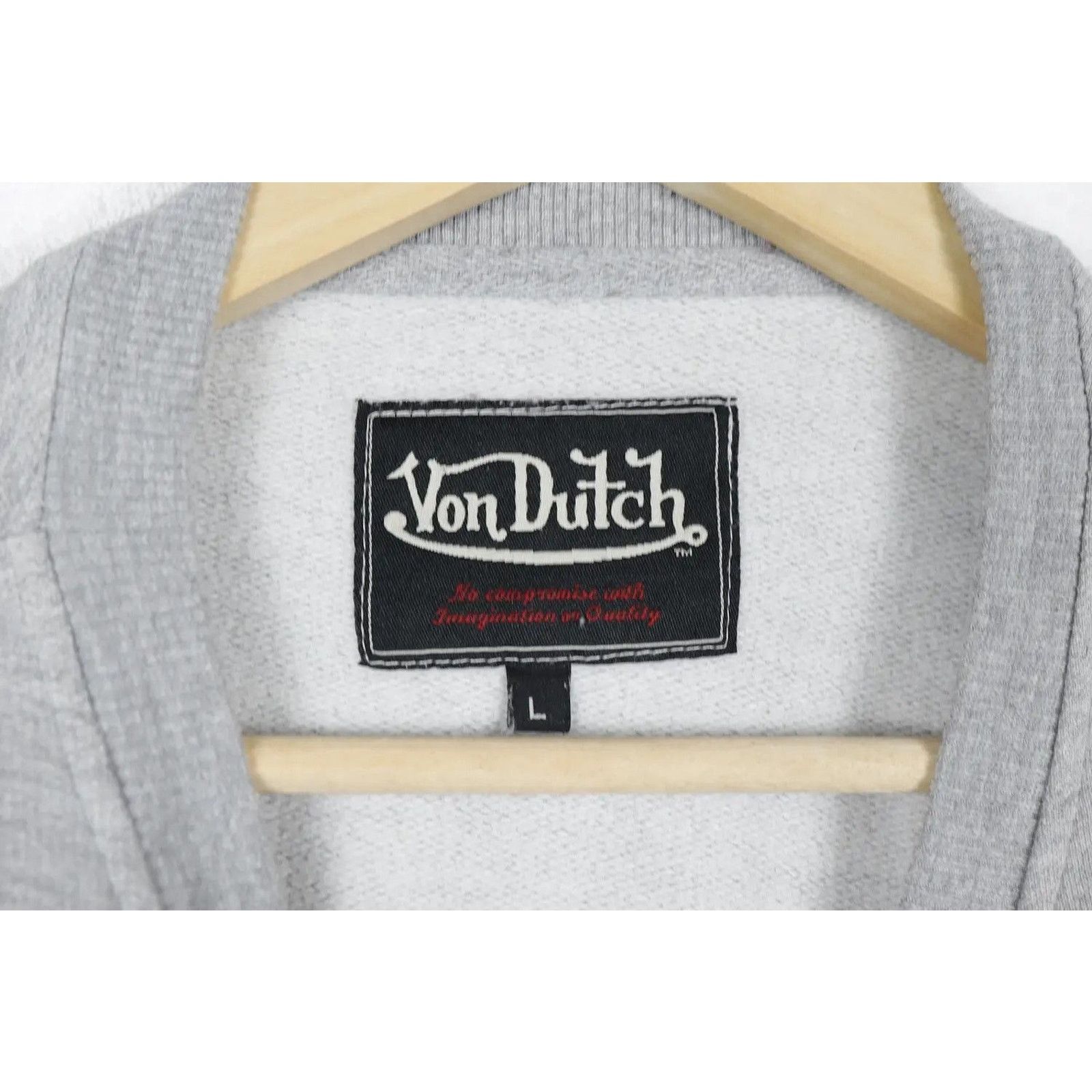 Von Dutch Vintage Von Dutch Logo Crew Sweatshirt Y2K 2000s Size US L / EU 52-54 / 3 - 12 Thumbnail