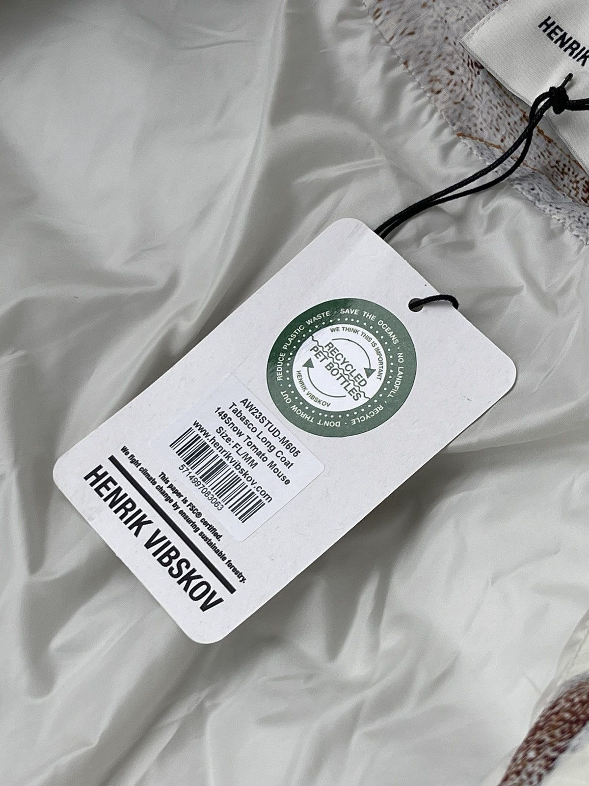 Henrik Vibskov !DS! AW22 Henrik Vibskov Tabasco Long Puffer Jacket Size L / US 10 / IT 46 - 22 Thumbnail