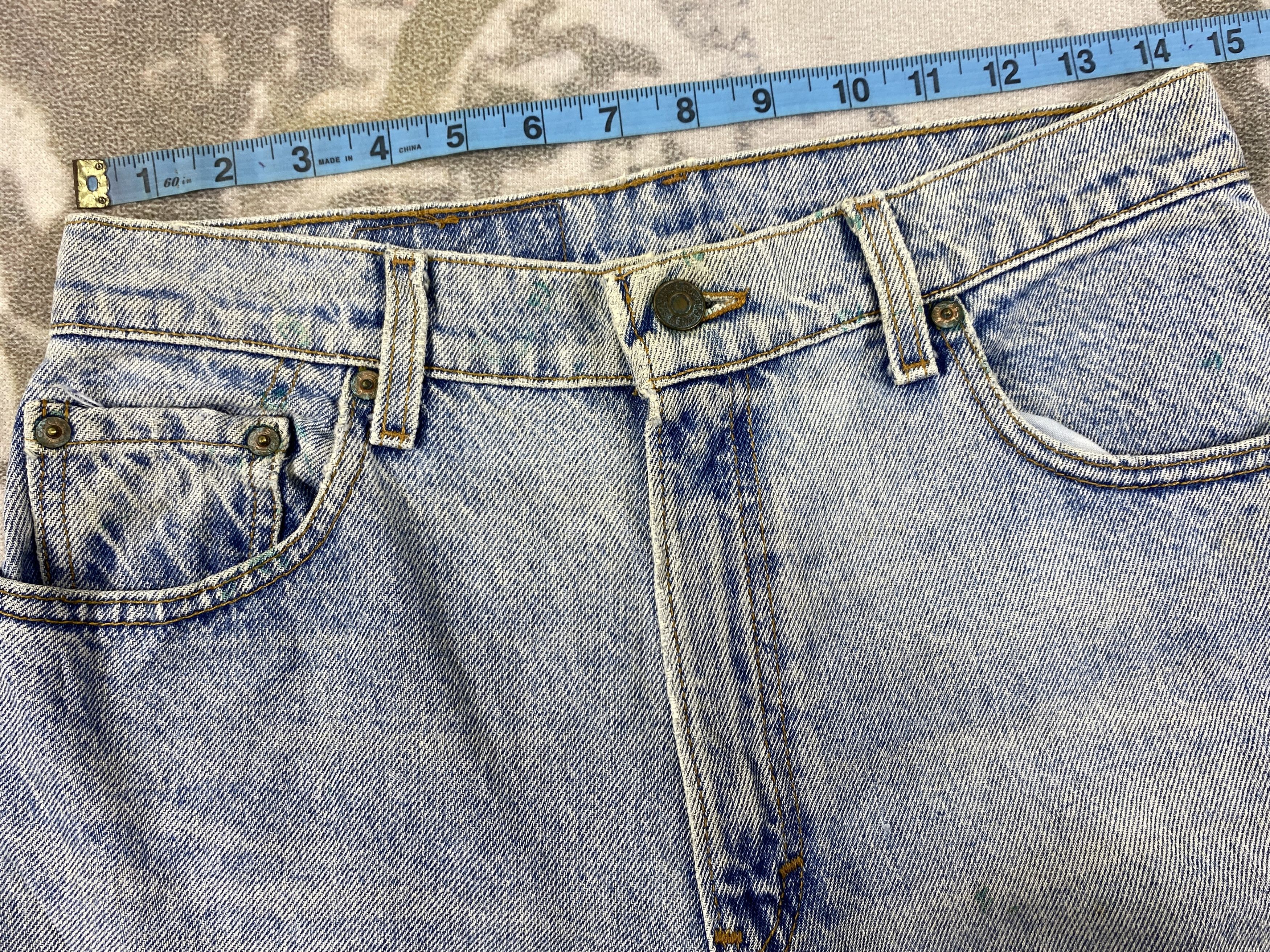 Levi's Light Wash Denim Vintage Levi's USA 29 x 29 -JN589 Size US 29 - 5 Thumbnail
