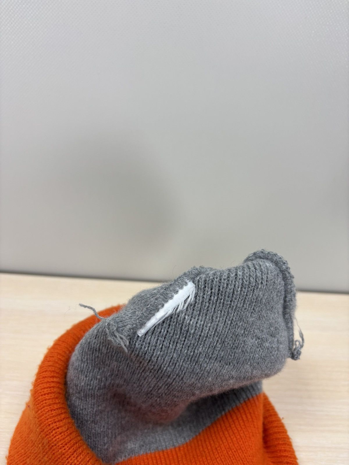 Carhartt Hat beanie Carhartt Color Gray/Orange Size ONE SIZE - 5 Thumbnail