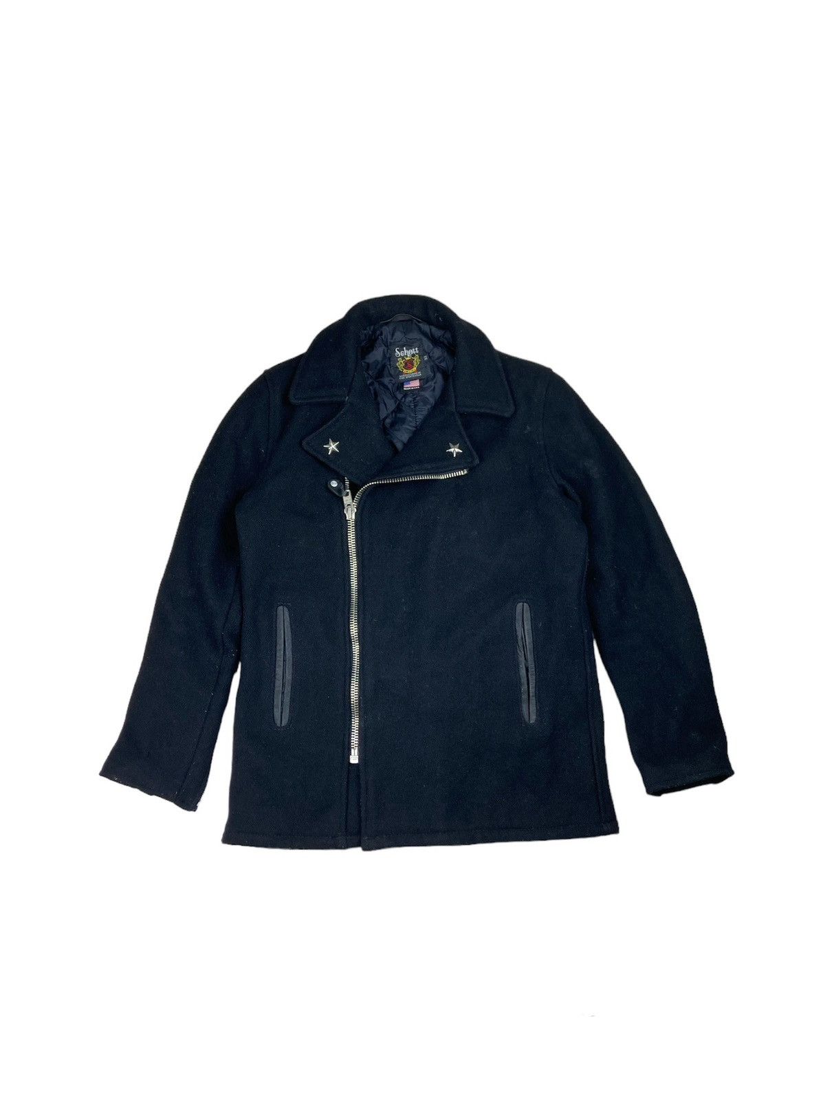 Schott × Vintage Schoot wool leather jacket Size US M / EU 48-50 / 2 - 1 Thumbnail