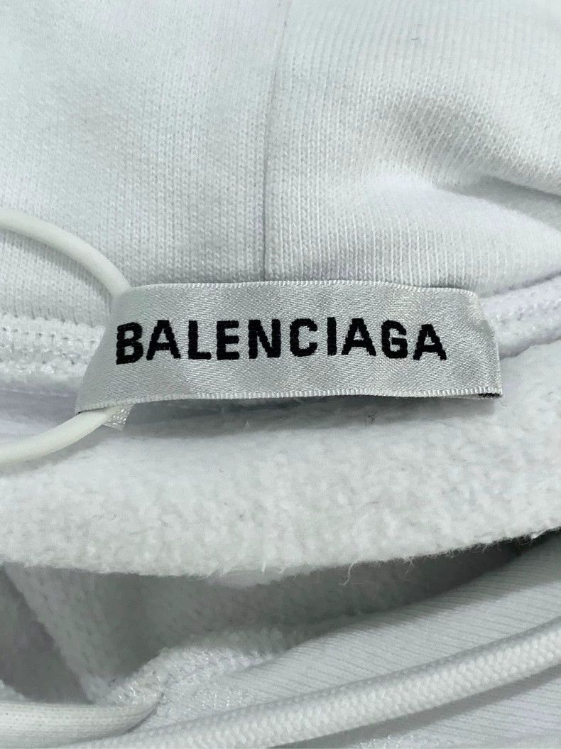 Balenciaga Balenciaga Letter Logo printed hooded long sleeve hoodie 25 Size US M / EU 48-50 / 2 - 8 Thumbnail