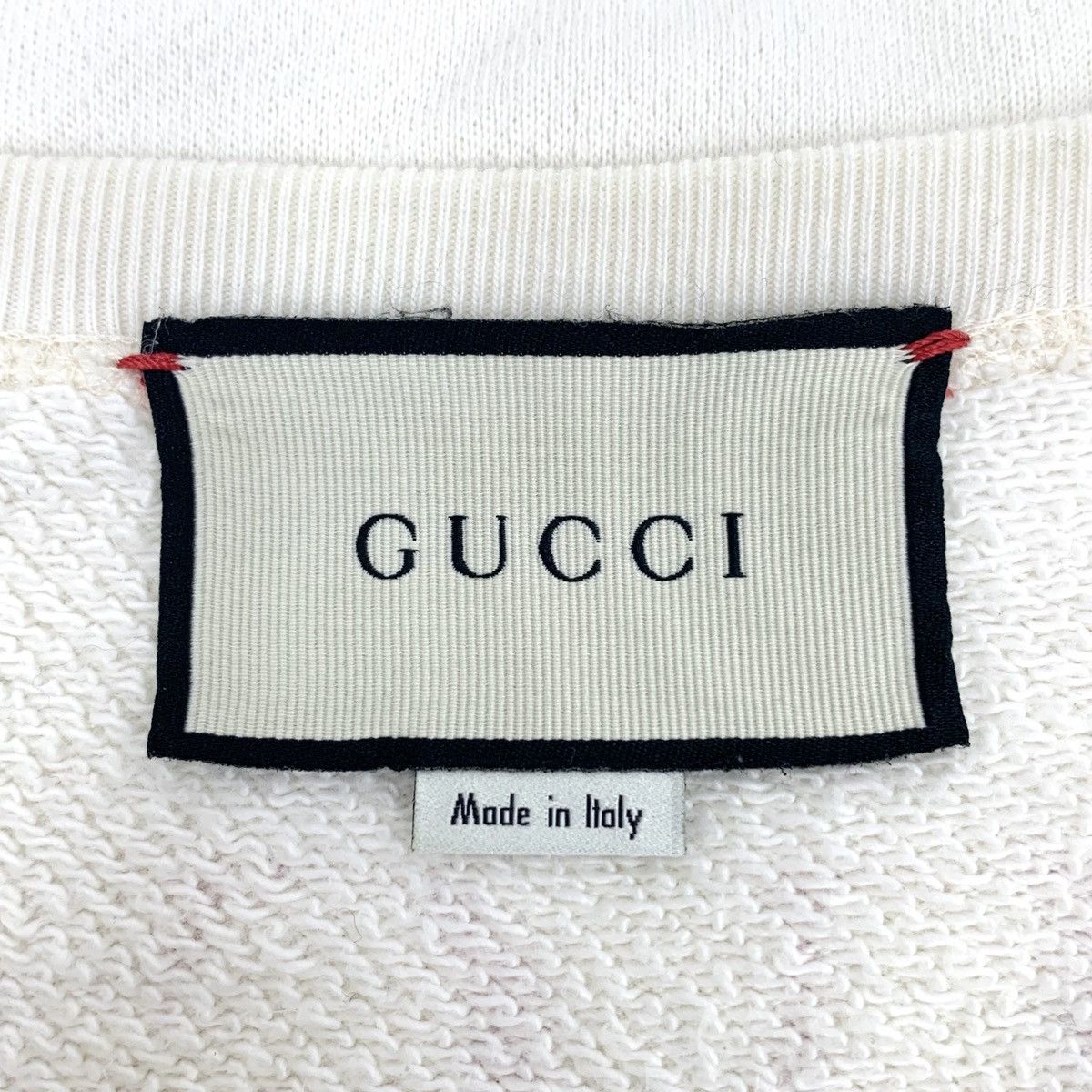 Gucci Gucci Off-white Fairy Printed Long Sleeve Sweatshirt Size S / US 4 / IT 40 - 5 Thumbnail
