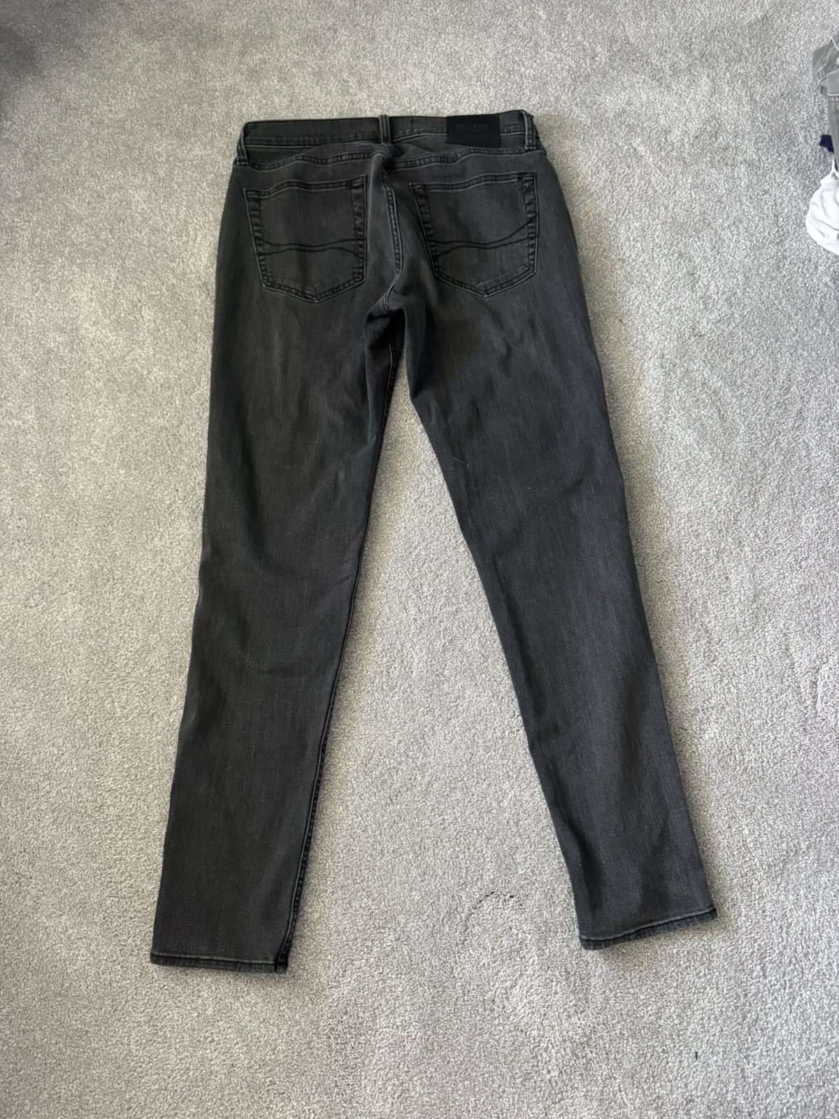 Hollister Black Slim Jeans Size US 32 / EU 48 - 2 Thumbnail