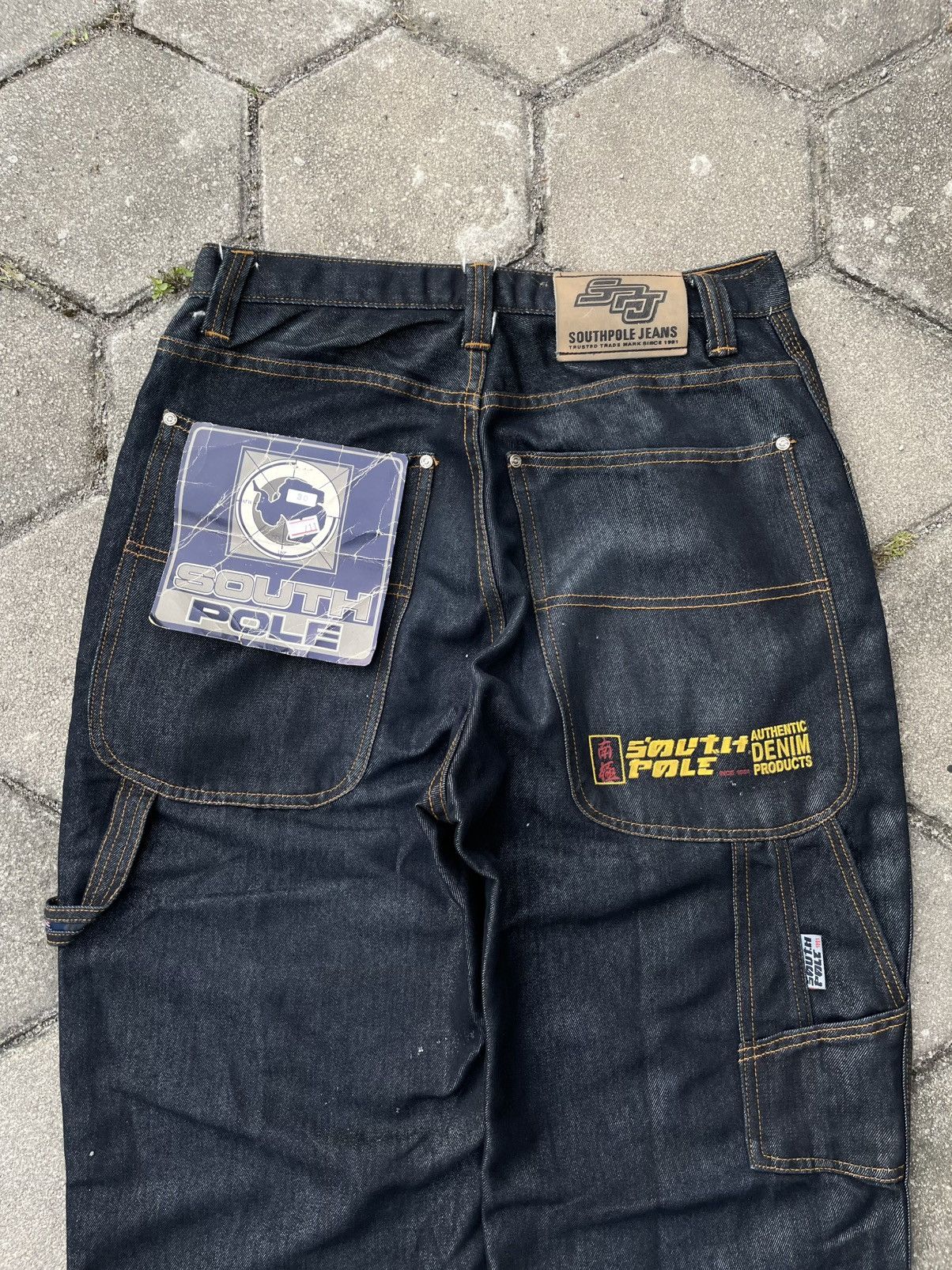 Southpole VINTAGE SOUTHPOLE SHINY CARPENTER WITH TAG Size US 30 / EU 46 - 2 Thumbnail